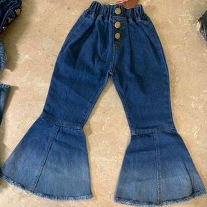 Kids bell bottom jeans